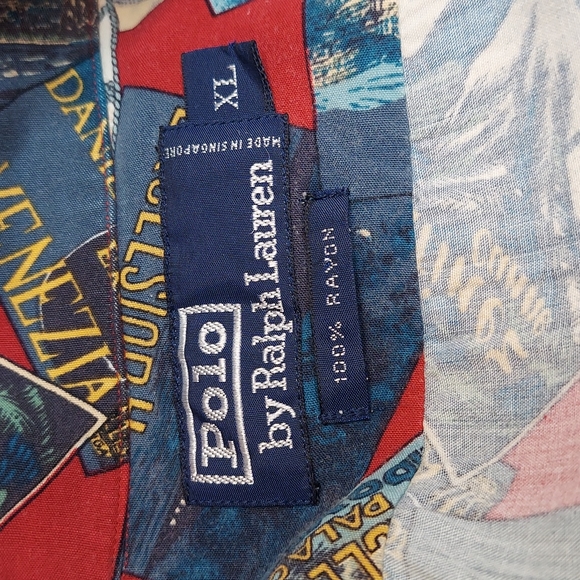 🚫SOLD🚫 Vintage Polo Ralph Lauren Excelsior Hotel Button Down Classic Fit XL - Picture 8 of 8